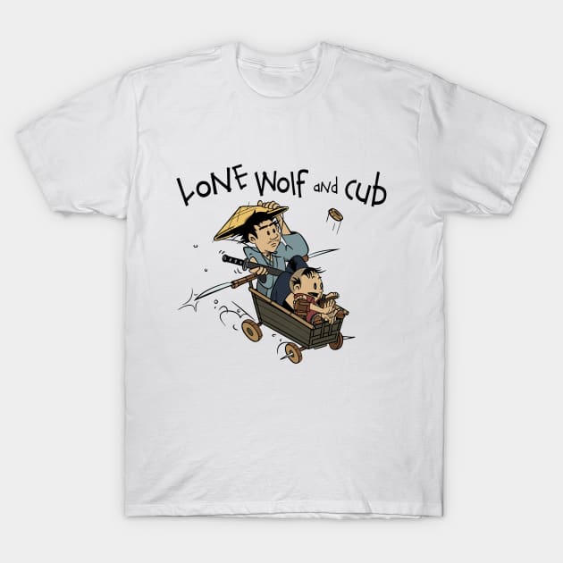 lone wolf and cub ronin T-Shirt by Sparkledoom